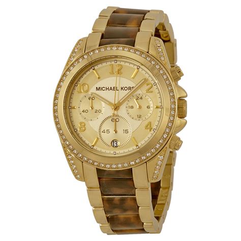 michael kors blair champagne watch|Michael Kors Blair Champagne Dial Gold.